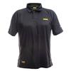DeWalt Rutland Moisture Wicking Polo Shirt - Black/Grey
