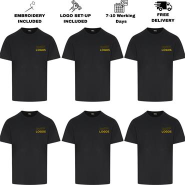 Best Value x6 T-Shirt Logo Bundle