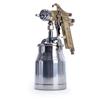 SEALEY Workshop Gold Series Suction Feed Spray Gun 1.8mm Set-Up