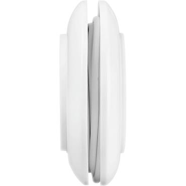 Masterplug SATT0413-4W-MS Four Socket Slimline Cassette Reel Extension Lead, 4 Metres, White