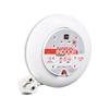 Masterplug SATT0413-4W-MS Four Socket Slimline Cassette Reel Extension Lead, 4 Metres, White