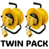 Briticent Twin Pack 25M 1.5mm 110v Extension Lead SE25CR