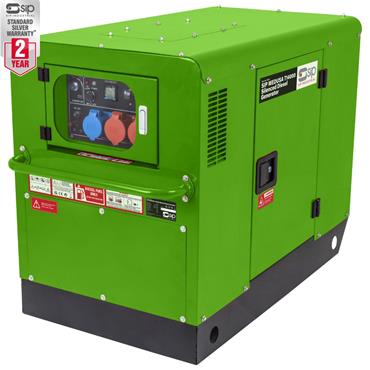 SIP Medusa T14000 13.7kVA Silenced Diesel Generator