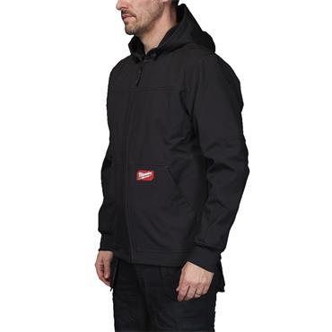 Milwaukee SJ BL FREEFLEX Softshell Hooded Jacket Black