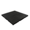 Solid TPE Rubber Floor Tile Black 400x400mm