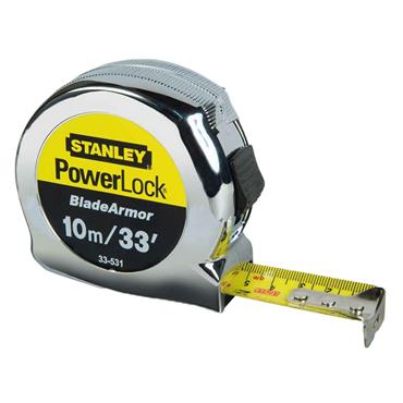 Stanley Powerlock Classic Tape - 10m