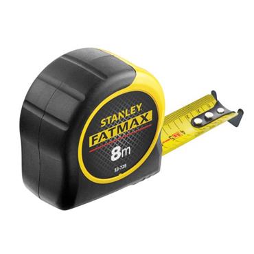 Stanley 0-33-728 Fatmax Black Armor Metric Measuring Tape - 8m