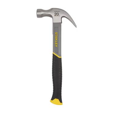 Stanley STHT0-51310 Fibreglass 20oz Claw Hammer