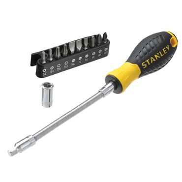 Stanley 0-62-508  10 Way Soft Grip Screwdriver Set