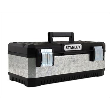Stanley Galvanised Metal Toolbox 20'' - 26''