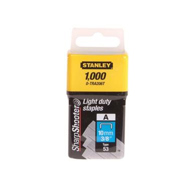 Stanley Light-Duty Staples Bright 1000 Pack