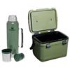 Stanley Cooler Bundle (Green Cooler & Flask only)