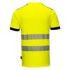 Portwest T181 - PW3 Hi-Vis Polo Shirt S/S - Yellow/Black