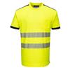 Portwest T181 - PW3 Hi-Vis Polo Shirt S/S - Yellow/Black