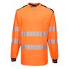 Portwest T185 - PW3 Hi-Vis Polo Shirt S/S - Orange/Black