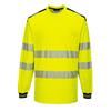 Portwest T185 - PW3 Hi-Vis Polo Shirt S/S - Yellow/Black