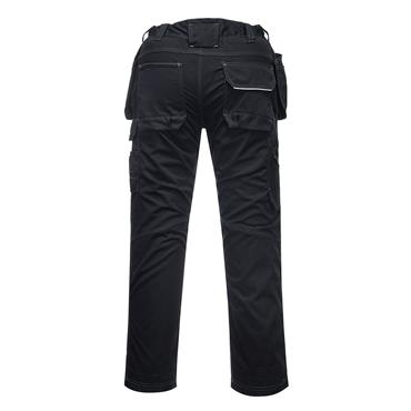 Portwest T602 PW3 Holster Work Trousers - Black *FREE KNEE PADS