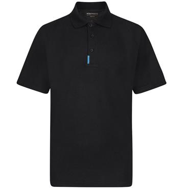 Portwest T720 - WX3 Polo Shirt - Black