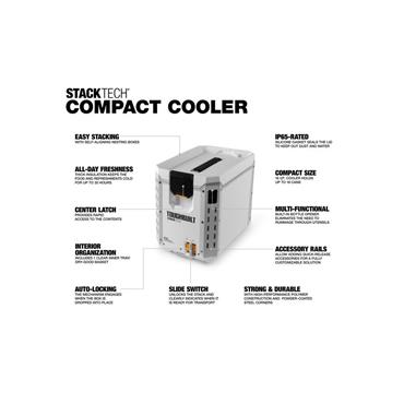 ToughBuilt TB-B1-C-60C StackTech Compact Cooler Box