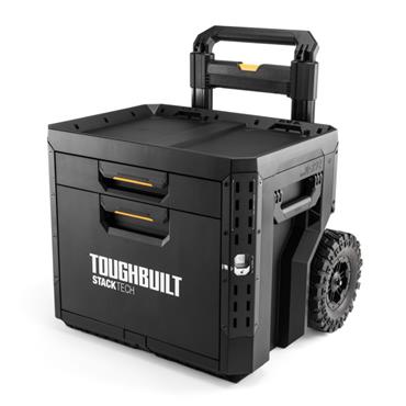 Toughbuilt StackTech Rolling 2-Drawer Locking Box TB-B1-D-R92