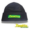 ToolFix Black Beanie - with embroidered logo