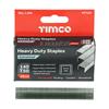 Timco Heavy Duty Chisel Point Galvanised Staples (10mm) - 377155 BOX OF 5000