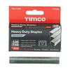 Timco Heavy Duty Chisel Point Galvanised Staples (8mm) - 377258 BOX OF 1000