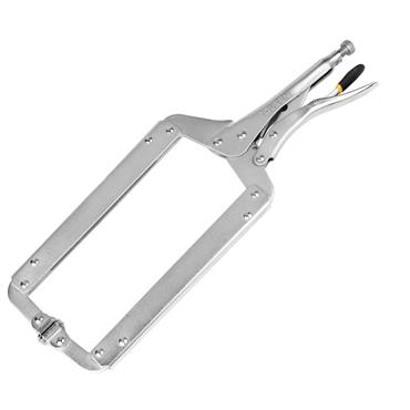 Tolsen Plier Locking Clamp With Swivel Pads 440mm 10058