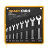 Tolsen 8pcs Double Open End Spanners Set 6-22mm 15891