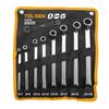 Tolsen 8pcs Double Ring Spanners Set 6-22mm 15895