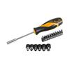 Tolsen 17 Piece Screwdriver & Bit Set 20045