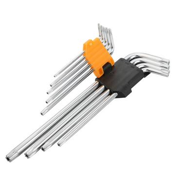 Tolsen Allen Key Set Torx Extra Long 9pc T10-T50 20057