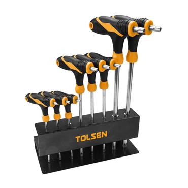 Tolsen 8 Piece T Handle Torx Key Set & Holder 20063