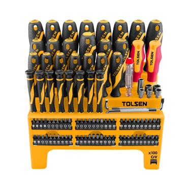 Tolsen 100 pcs Screwdriver Set 20185
