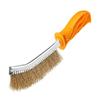 Tolsen Wire Brush Metal Frame Plastic Handle 250mm Brass 32060