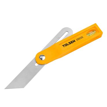 Tolsen Sliding Bevel 200mm Plastic Handle Inc Spirit Level. 35035