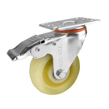 Tolsen 100mm Swivel caster with brake 62912