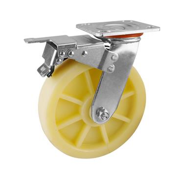 Tolsen 190mm Swivel caster with brake 62939