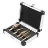 Tolsen 5pcs Black & Gold Step Drill Bits Set 75879
