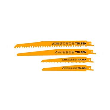 Tolsen 4 Piece Reciprocating Saw Blade Set 76831