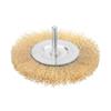 Tolsen Wire Brush Wheel Mounted  50 x 6.35mm 1/4" 77540