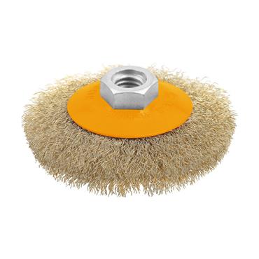 Tolsen Twist wire bevel brush 100mm 77629