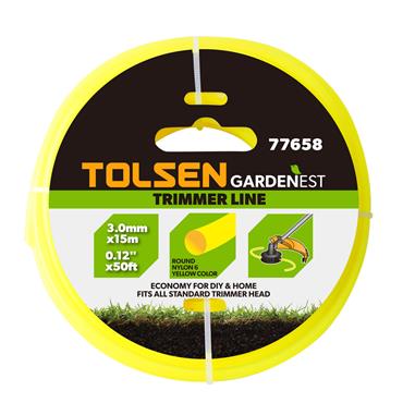 Tolsen Trimmer line Round 3mm*15m 77658