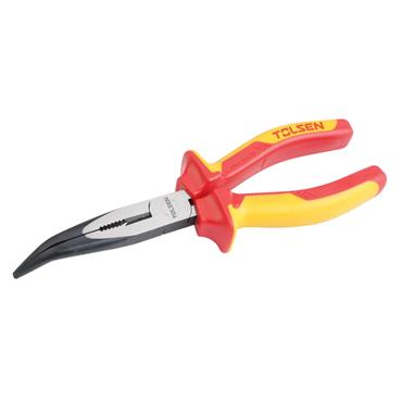 Tolsen Insulated bent nose pliers 160MM,6" V16026