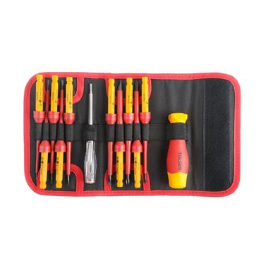 Tolsen 12pcs Insulated Changeable Screwdriver V33212