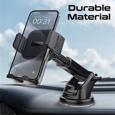 Promate Anti-Slip Secure Smartphone Car Mount