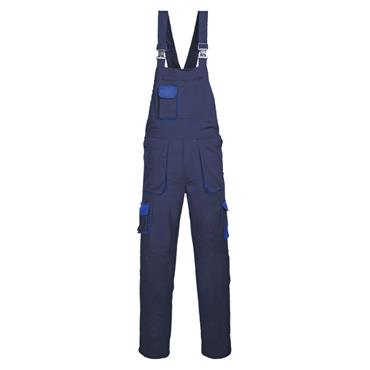 Portwest TX12NAR Contrast Bib & Brace