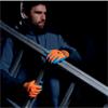 Delta Plus VE733 Supreme Grip General Handling Gloves - Orange/Blue - Large