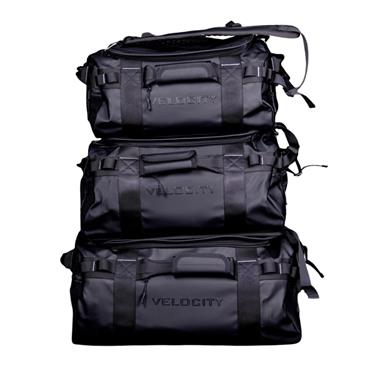 Velocity Duffel Bag Shadow Black (30L, 40L, 60L)