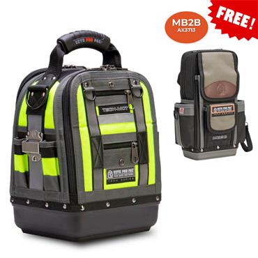 Veto Pro Pac Tech-MCT Hi-Viz Yellow Compact/Tall Tool Bag AX3610